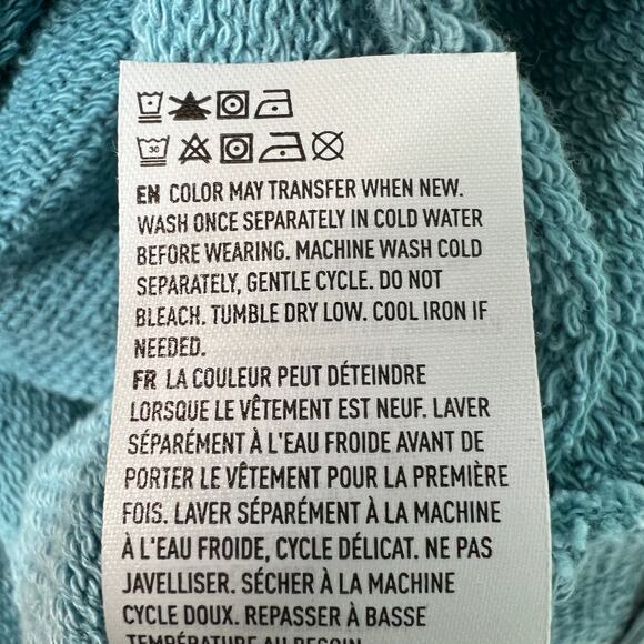 American Eagle Hooded Sweatshirt Womens Medium Oversized Workout Fitness Walking - Picture 10 of 12